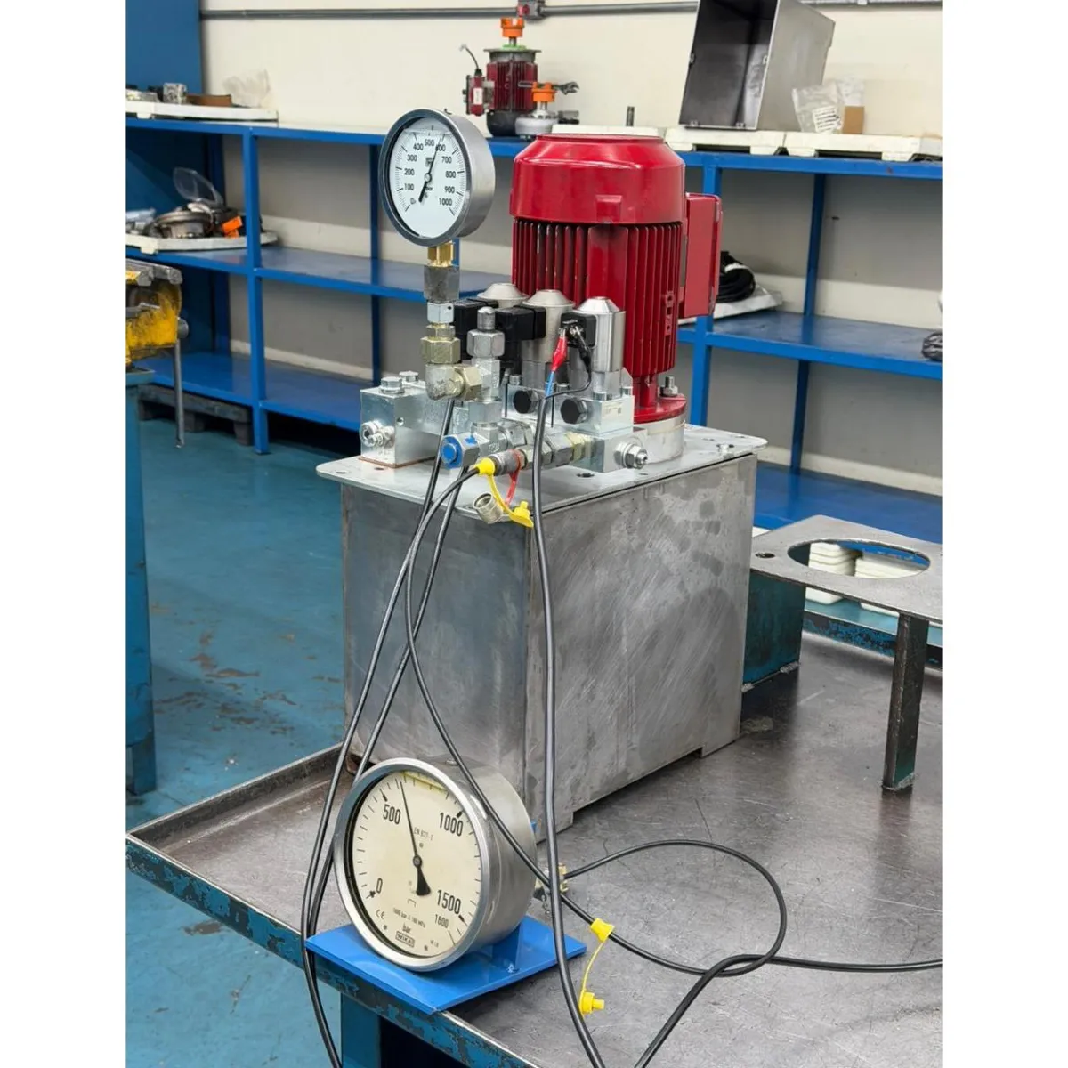Service for hydraulics