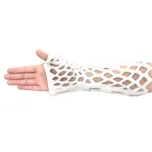 A shower-friendly odor and itch free orthopedic cast allows for skin monitoring and quick to apply