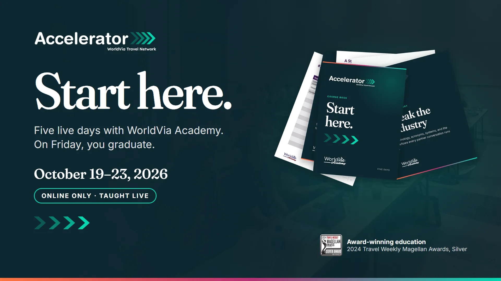 Accelerator Start Here - October 19-23, 2026