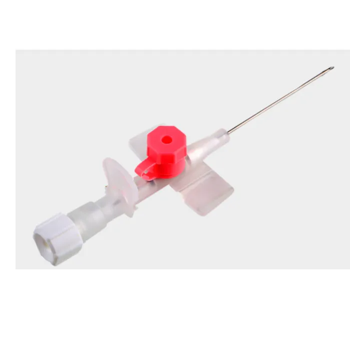 IV Cannula with wings and with Port