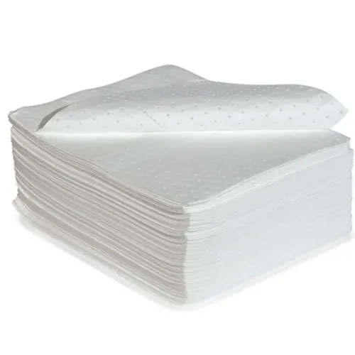 DENSORB Oil ab. materials, fleece rolls for absorbing, Economy Single, light, 40 x 50 cm, 100 pcs