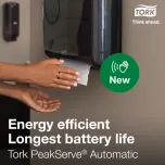 Tork PeakServe® Automatic Continuous™ Hand Towel Dispenser