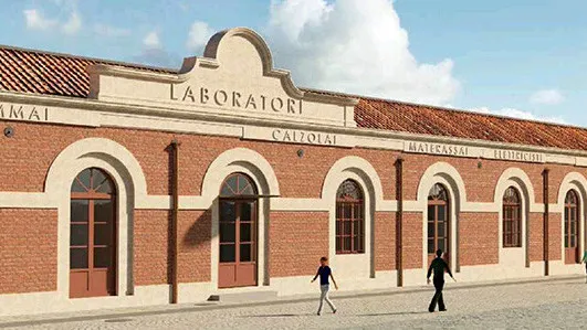 Violetto Ingegneria - The redevelopment of the former laboratories of the Certosa Reale di Collegno.