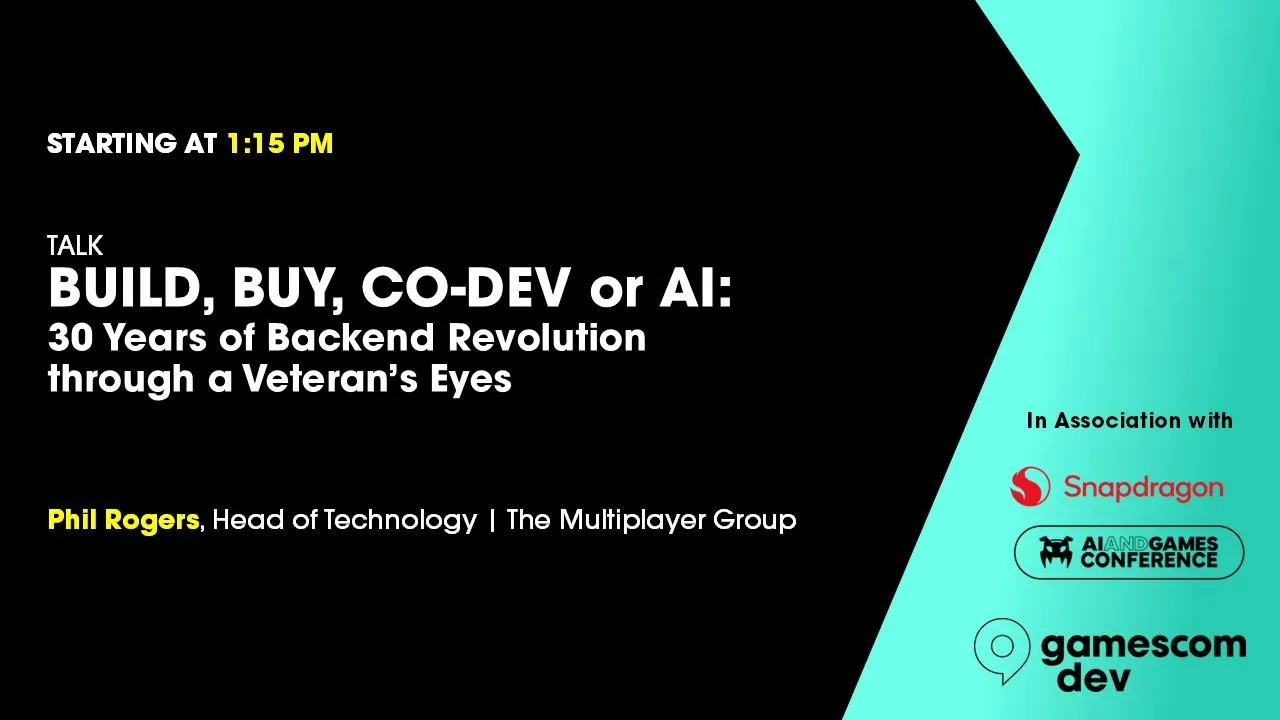 BUILD, BUY, CO-DEV OR AI - 30 Years of Backend Evolution Through a Veteran's Eyes