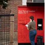 "Dual-grid" Parcel locker