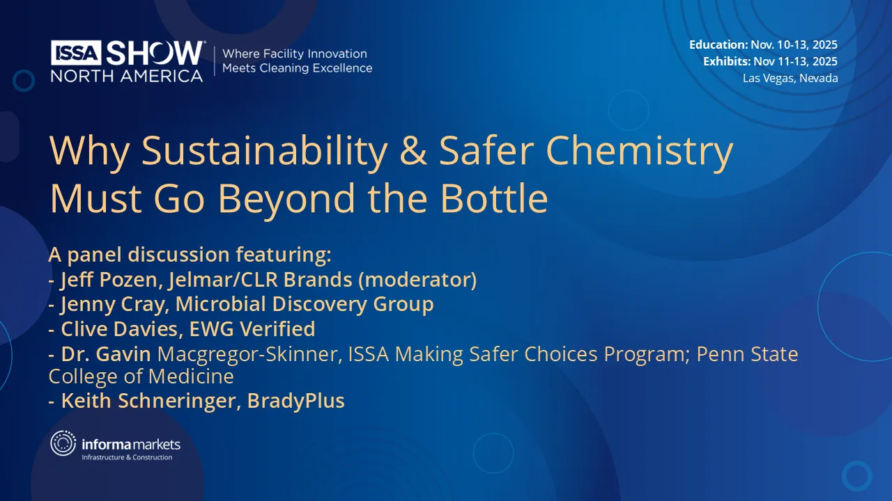 Why Sustainability and Safer Chemistry Must Go Beyond the Bottle