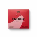 Gummy Energy Bar with 70% Cocoa Dark Chocolate Coating