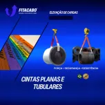 Cintas planas e tubulares para elevação de cargas