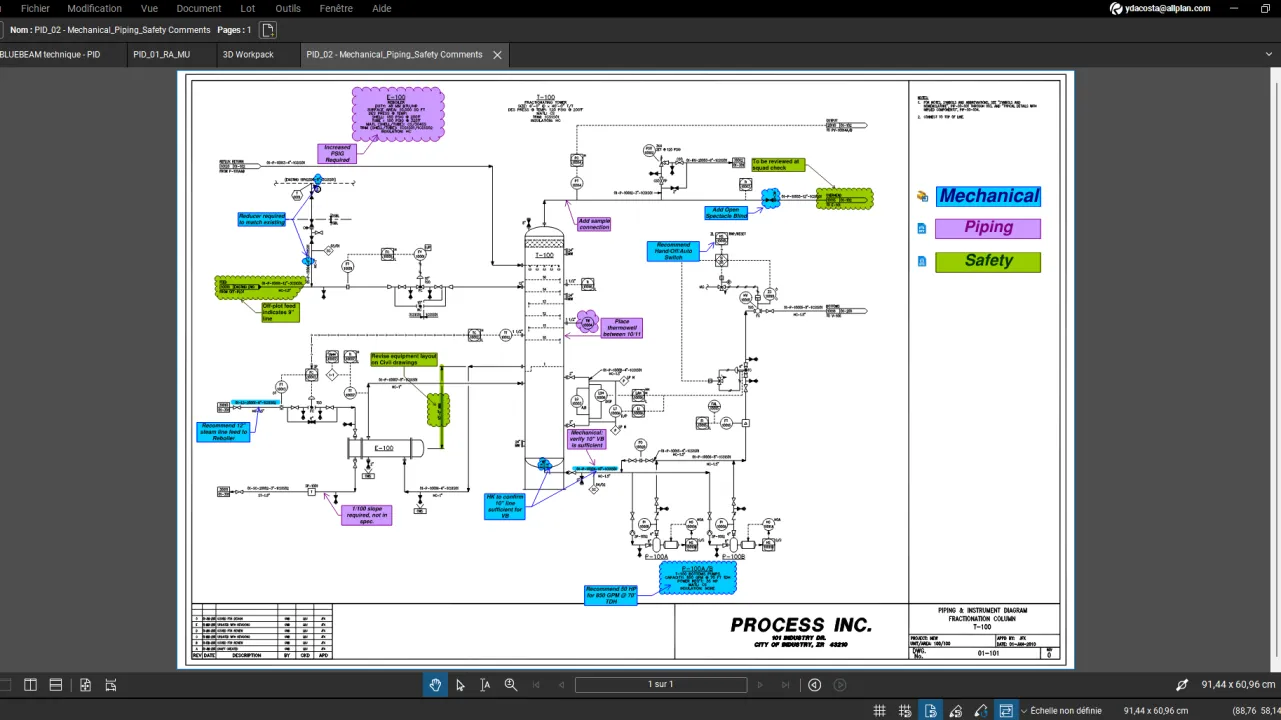 Blubeam Revu: How to create a digital P&ID diagram
