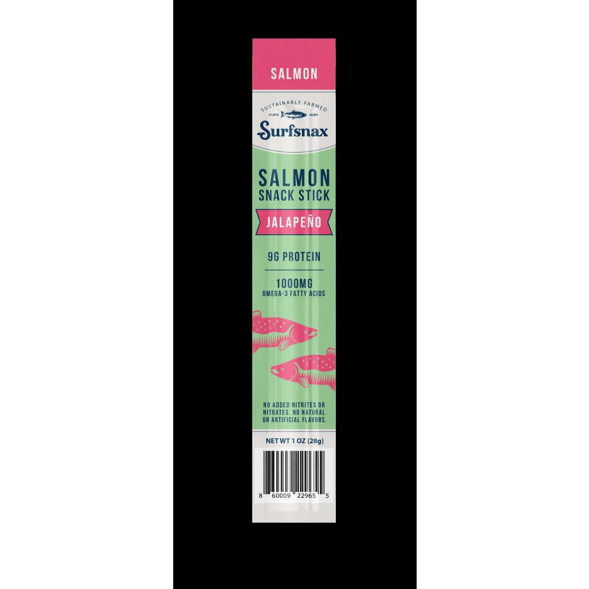 Salmon Snack Stick Jalapeno