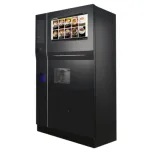 JL560 - Vending To Go Freestand para 180 copos + tampa + café em grão + 6 Solúveis quente e gelado e tela touch 27"