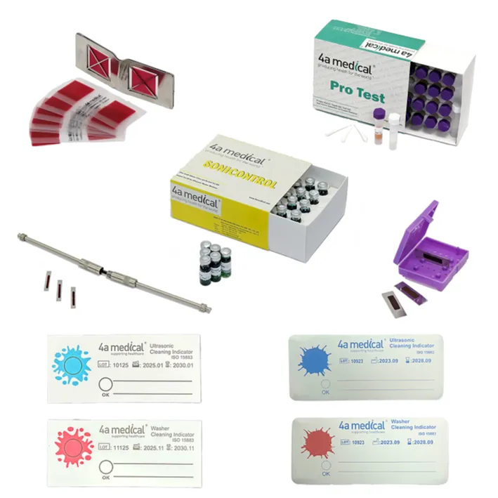 Washing Control Products (Washer Test, Sonicontrol, Hemotest, Protest, Cannula Control)