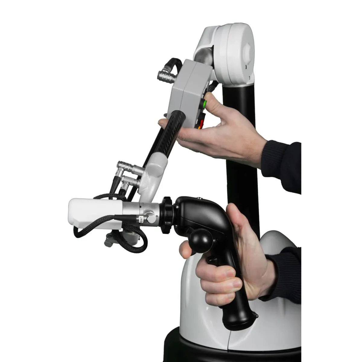 The VIRTUOSE 6D force feedback manipulator: a useful interface between operator and robot