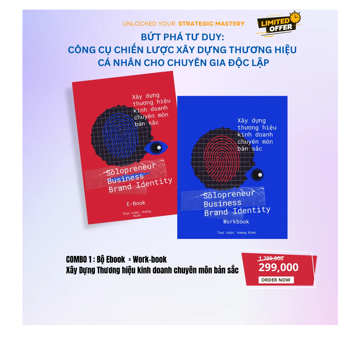 COMBO 1 : Bộ Ebook & Work-book Xây Dựng Thương hiệu kinh doanh chuyên môn bản sắc
