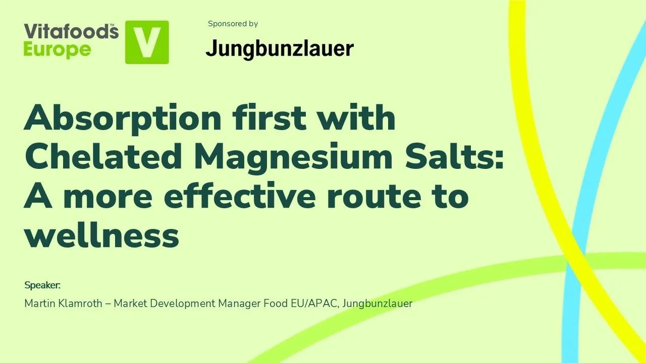 Absorption first with Chelated Magnesium Salts: A more effective route to wellness