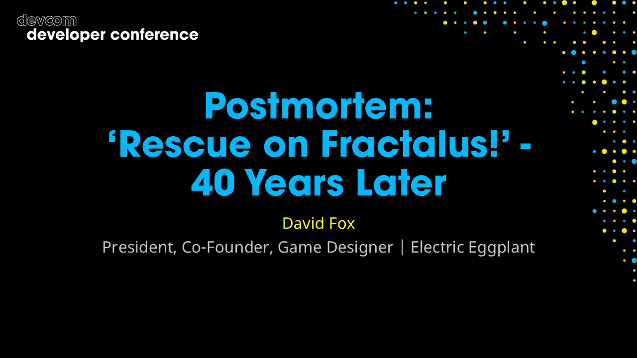 Postmortem: "Rescue on Fractalus!" - 40 Years Later