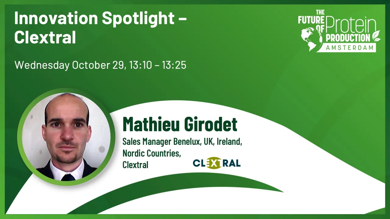 Innovation Spotlight | Clextral: Transform ingredients in high nutritional products by extrusion technology