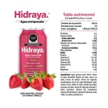 Hidraya Agua Enriquecida sabor Fresa