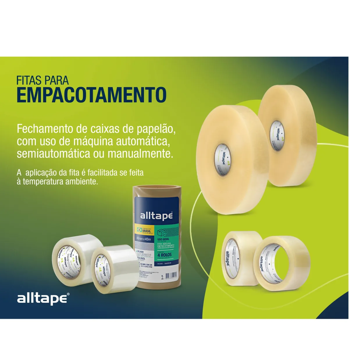 FITAS PARA EMPACOTAMENTO