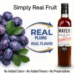 Mayer Premium Cinnamon Plum Syrup / Cordial