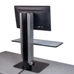 Electric Sit-Stand Workstation in a Compact Design