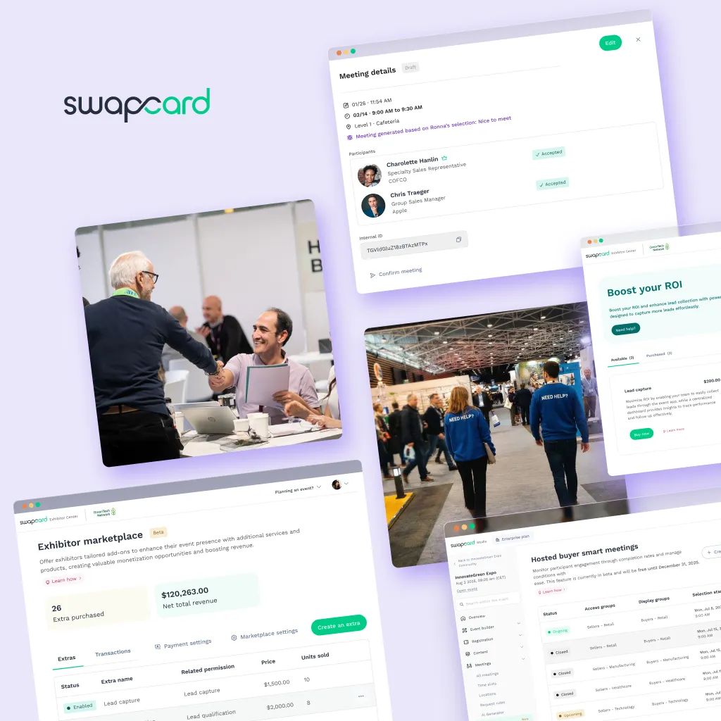 Swapcard Unveils Hosted Buyer & Smart Meetings and Exhibitor Marketplace — A Unified Revenue Engine for Associations and Trade Shows