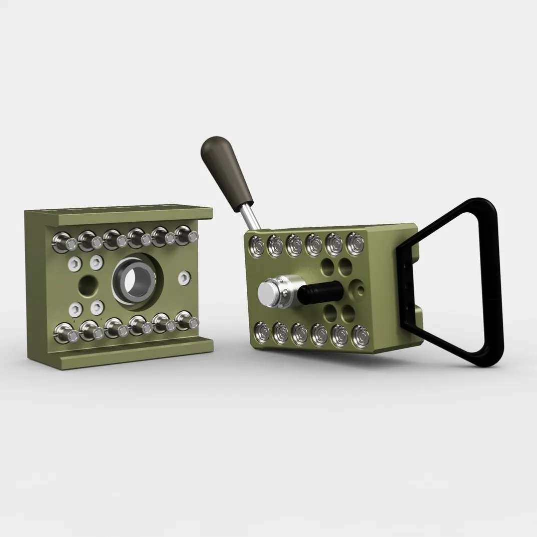 Placa de multiacoplamento manual para injeção sequencial SPC