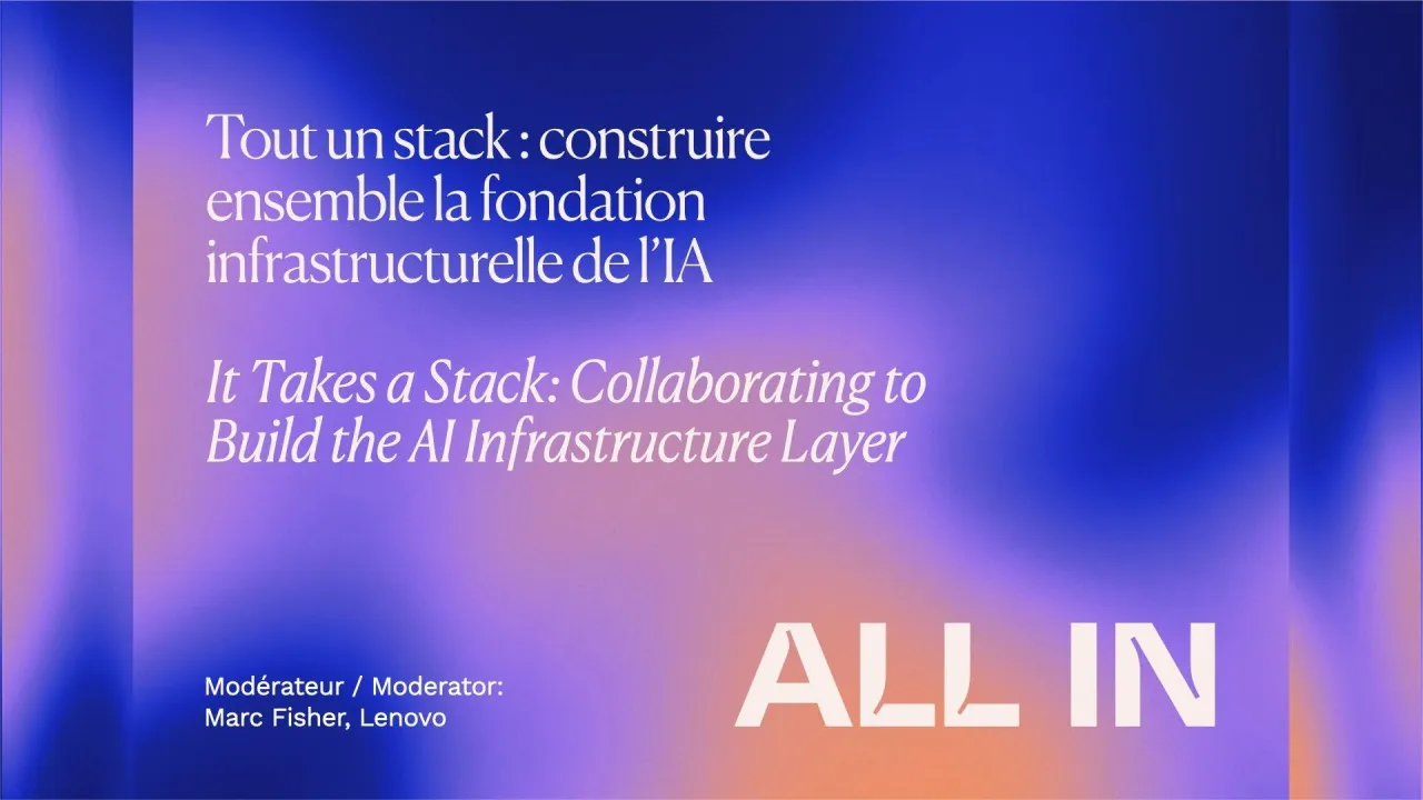 It Takes a Stack: Collaborating to Build the AI Infrastructure Layer