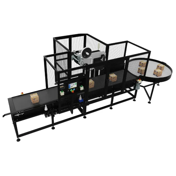 Etiquetador 'Print-Apply' com Regulagens Automáticas