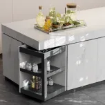 Upgraded 360° Spin Cabinet Hardware Max 600mm Width