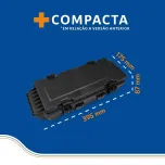 CTO C PLUS - Caixa de Terminação Óptica Para Cordoalha