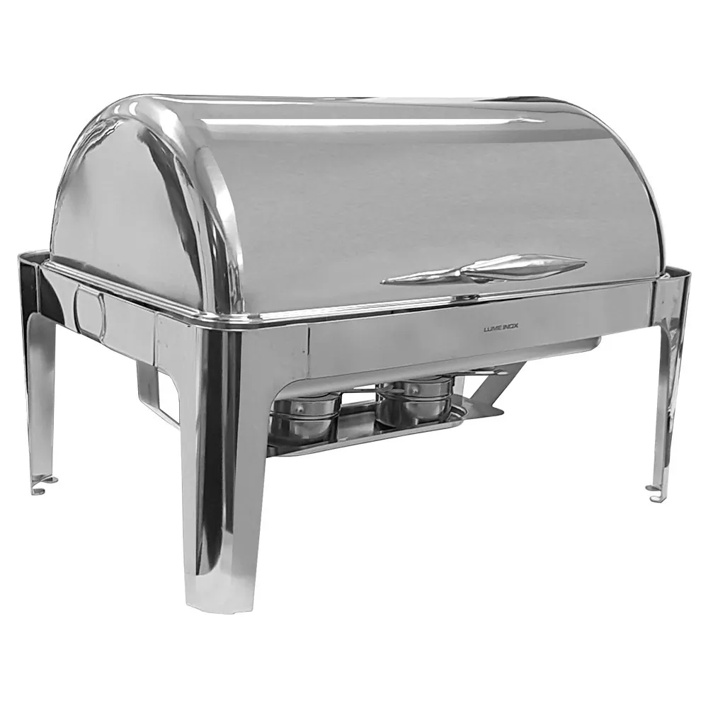 Rechaud chafing dish 2 cubas 1/2