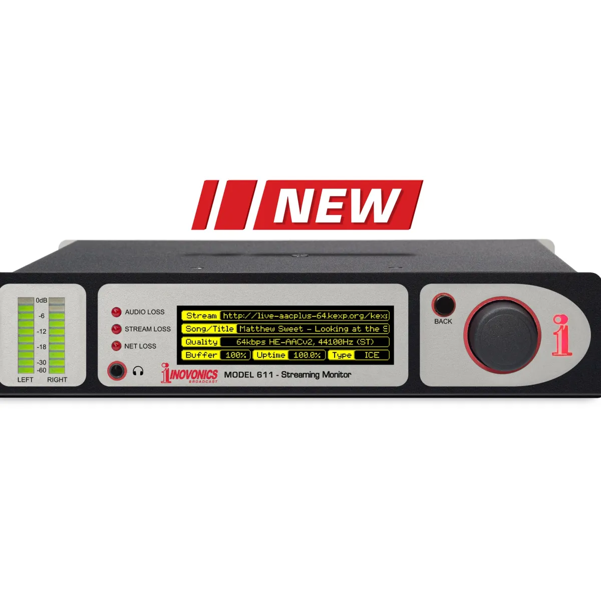 Model 611 Streaming Monitor