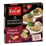 12 Burgundy escargots with garlic butter, frozen
