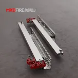 Debounce and Buffer Conceal Undermount Drawer Slide