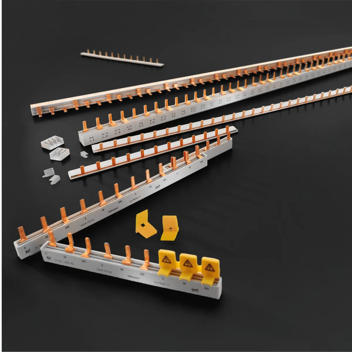 comb busbars, terminals, wiring accessories