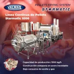 Linha Contínua de Pellets Fritos Starmatic