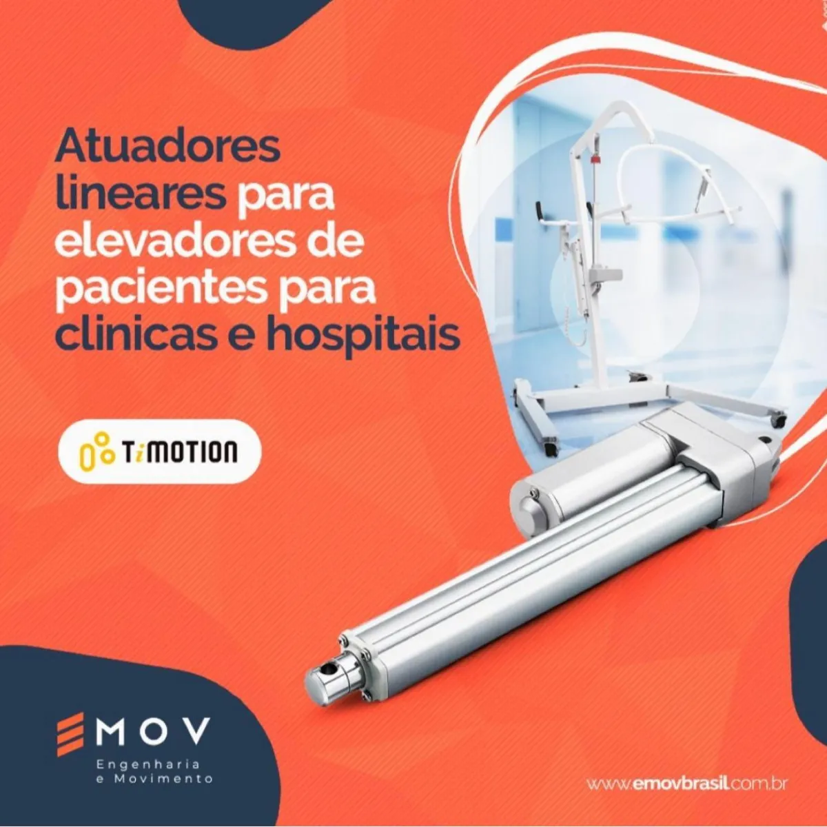 ATUADOR LINEAR ELÉTRICO TIMOTION
