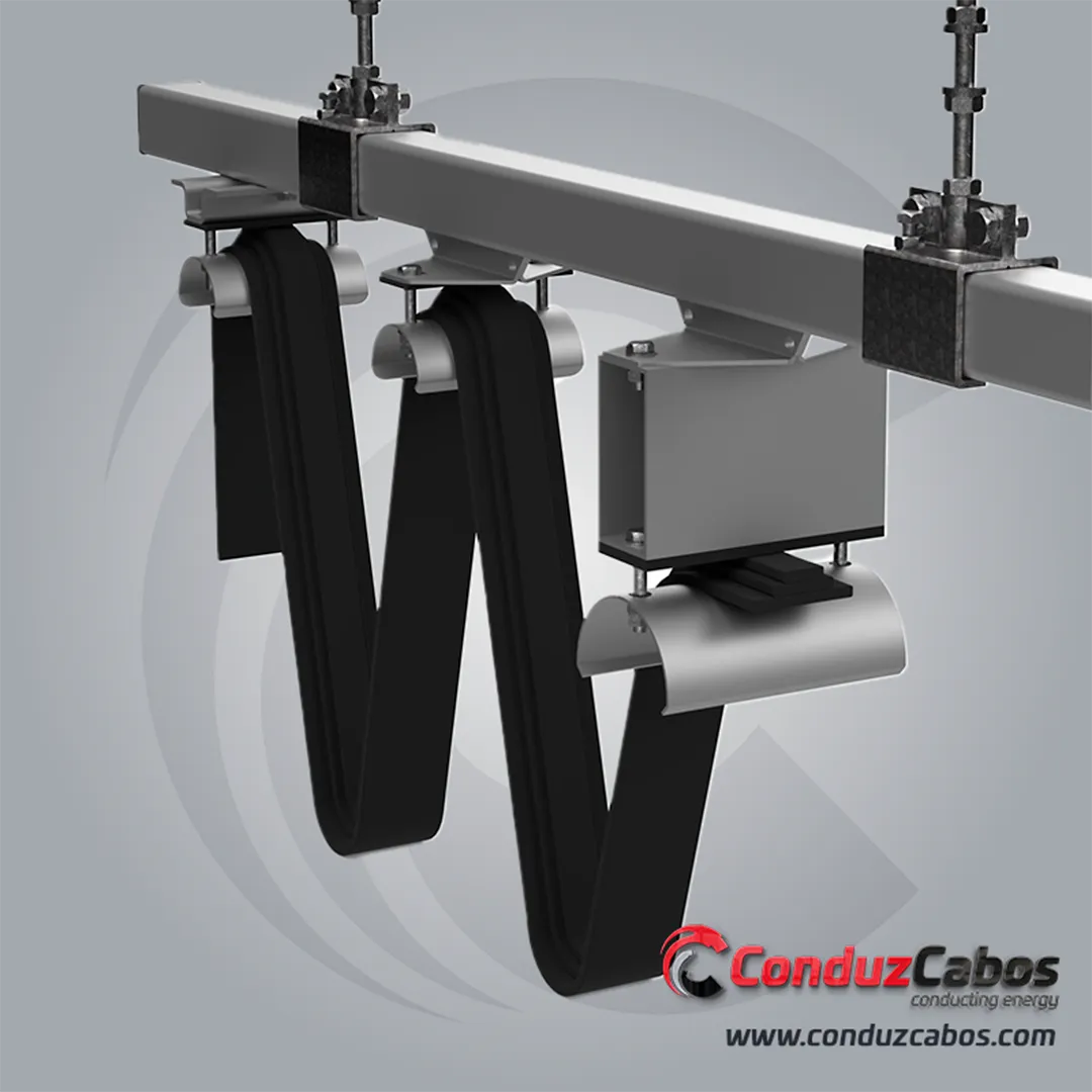 Carro Porta Cabos Para Trilho C - Modelo CC1