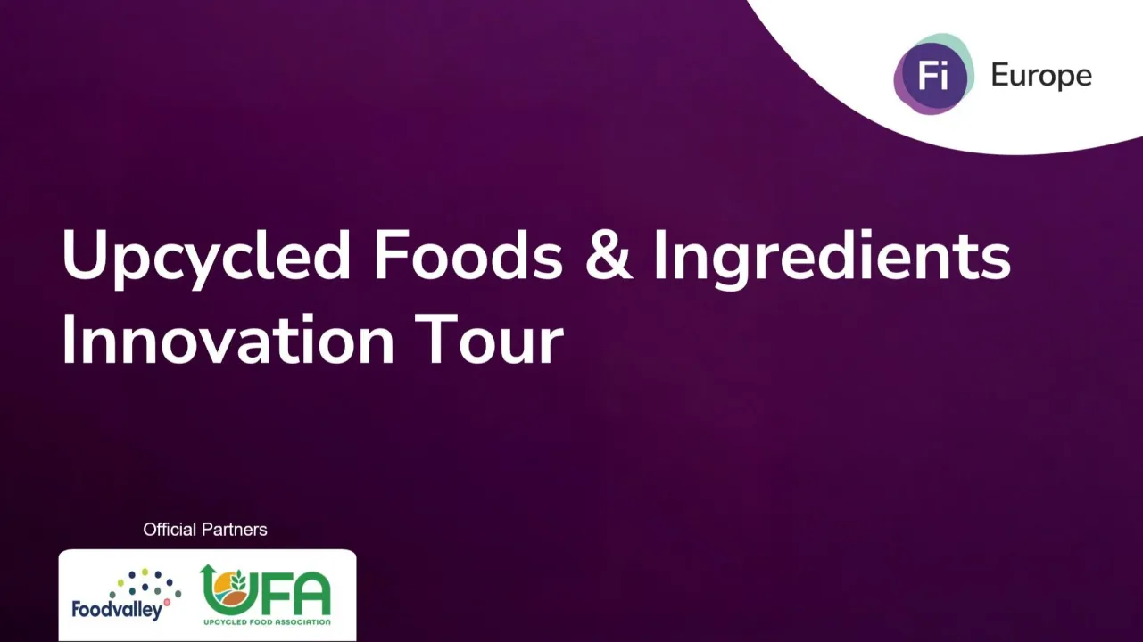 Upcycled Foods & Ingredients Innovation Tour