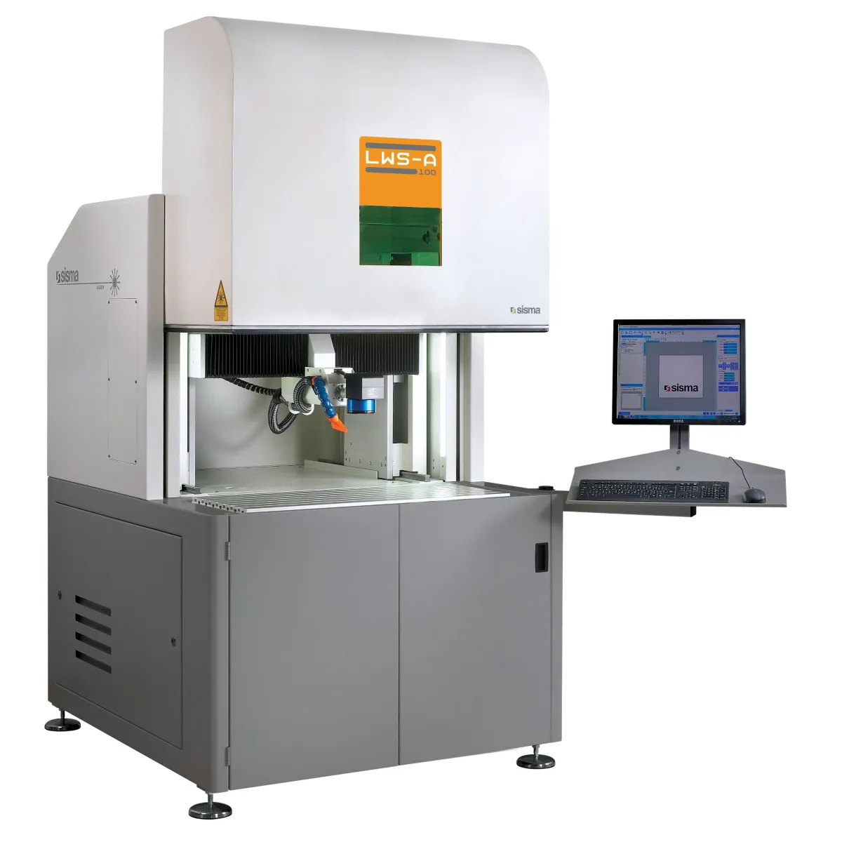 LWS-A & LWS-M / Stations de marquage laser avec trois axes