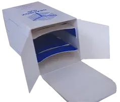 Special folding box that prevents damages from impacts