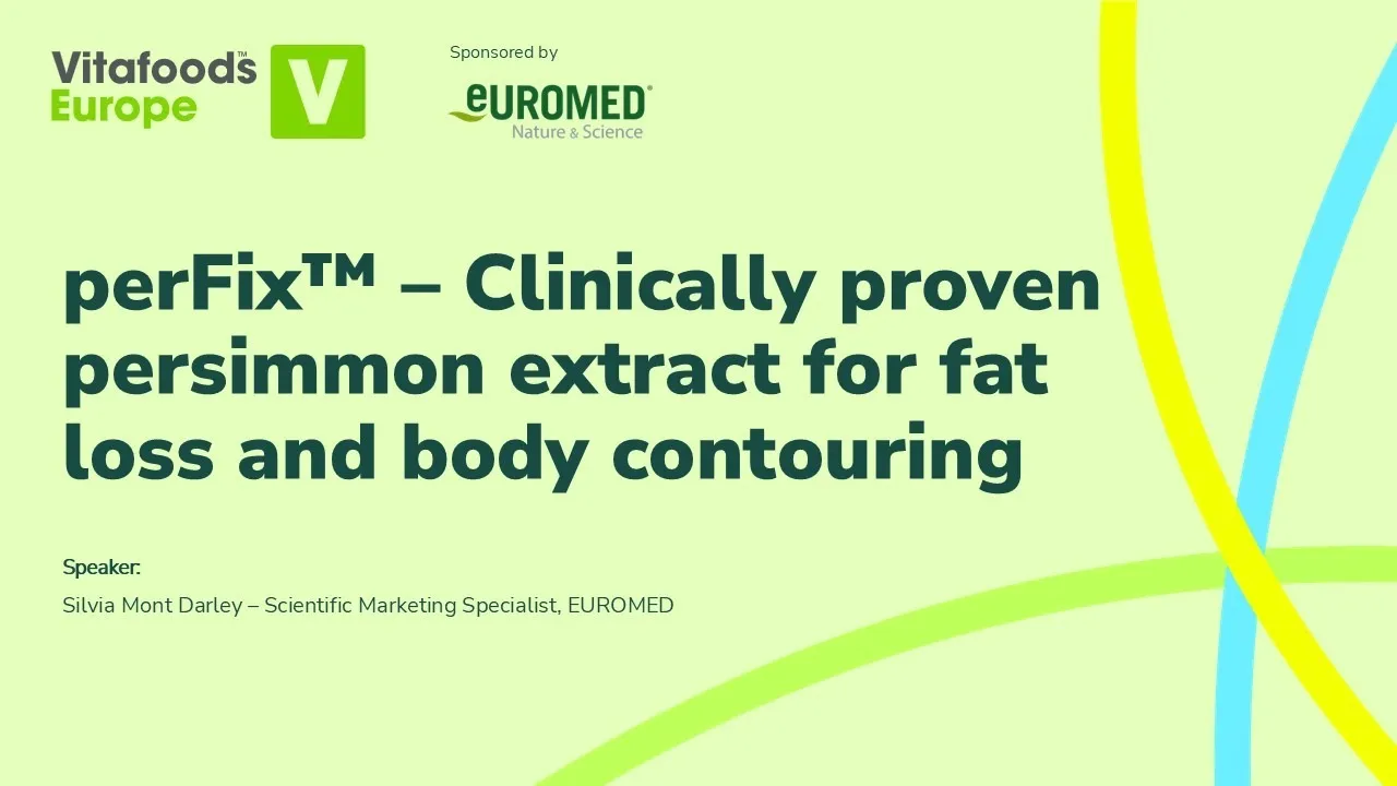 perFix™ – Clinically proven persimmon extract for fat loss and body contouring