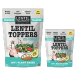 Crunchy Toasted Lentil Snacks and Salad Toppers
