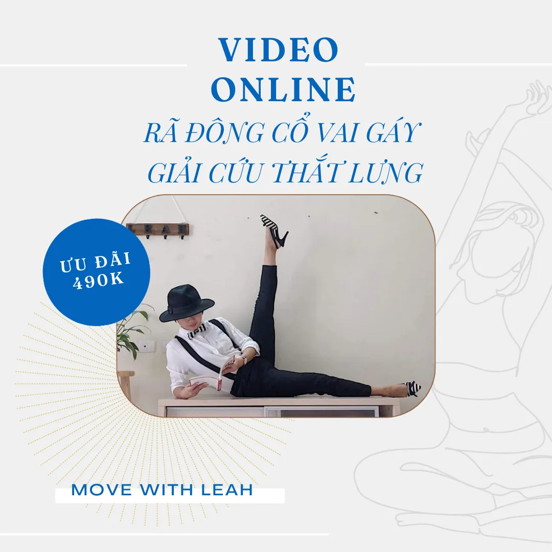 7+ video bài tập cột sống cho người ngồi nhiều