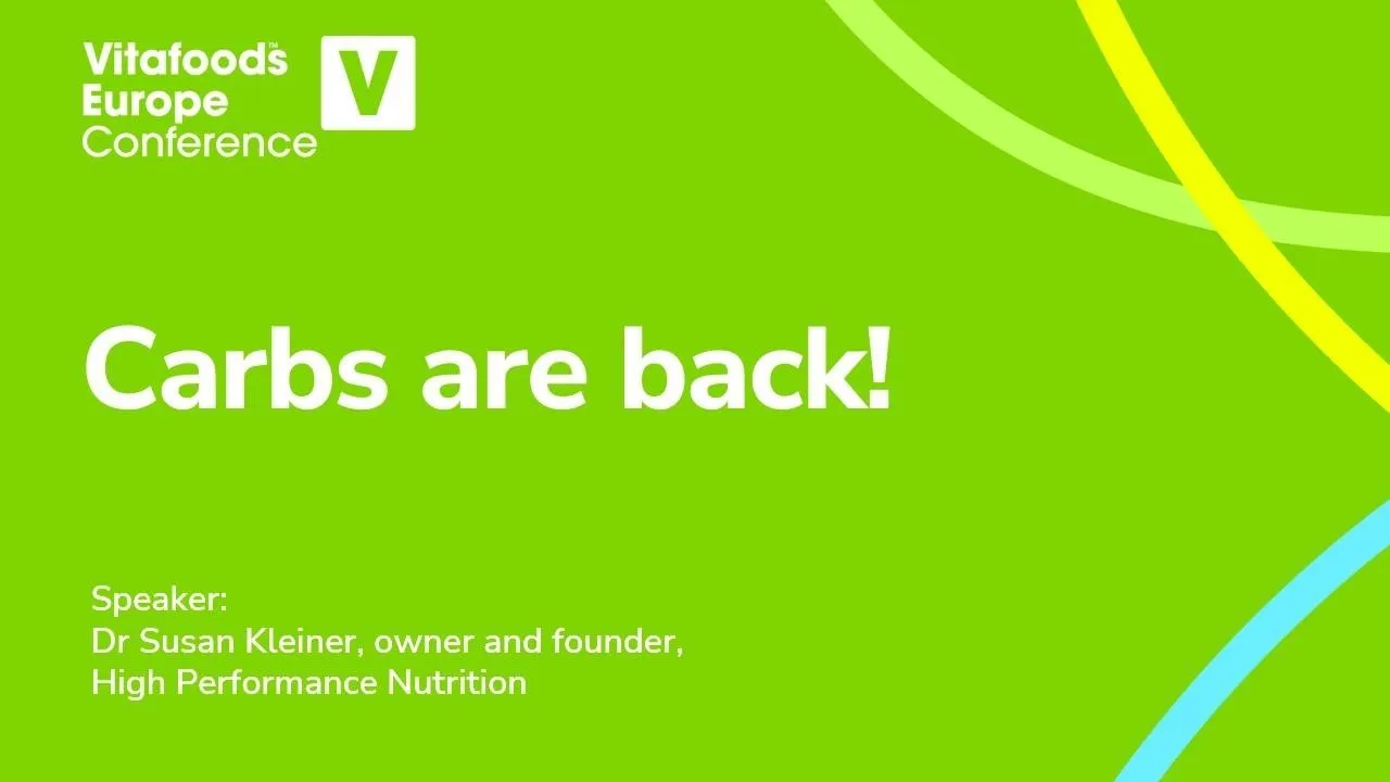 Carbs are back!