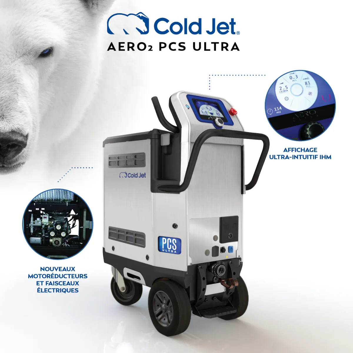 Machine de Nettoyage Cryogénique - PCS ULTRA