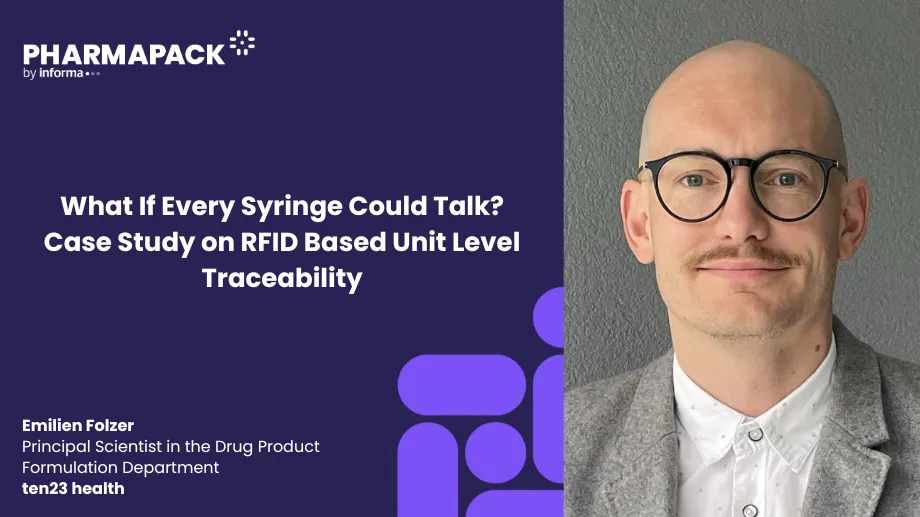 What If Every Syringe Could Talk? Case Study on RFID Based Unit Level Traceability