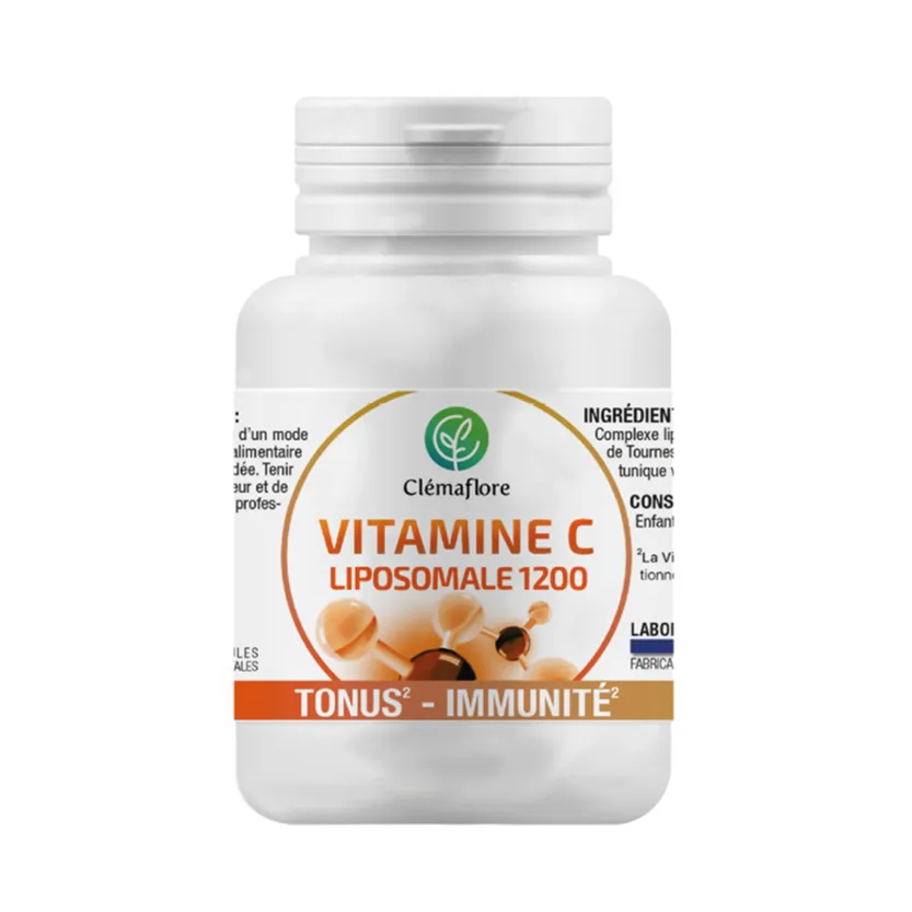 Clémaflore: Liposomal Vitamin C 1200 mg - Energy & Immunity Support