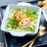 Scallops, without roe, frozen